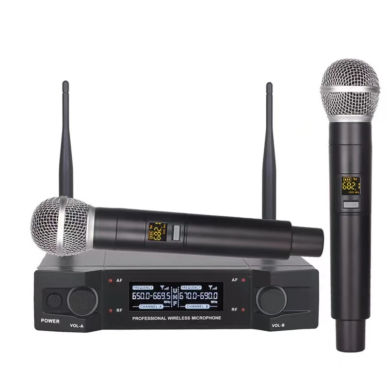 HOT-202 Frequency-Hopping Wireless Microphone System